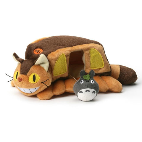 Catbus With Mini Gray Totoro My Neighbor Totoro Studio Ghibli 9 Plu Collector S Outpost