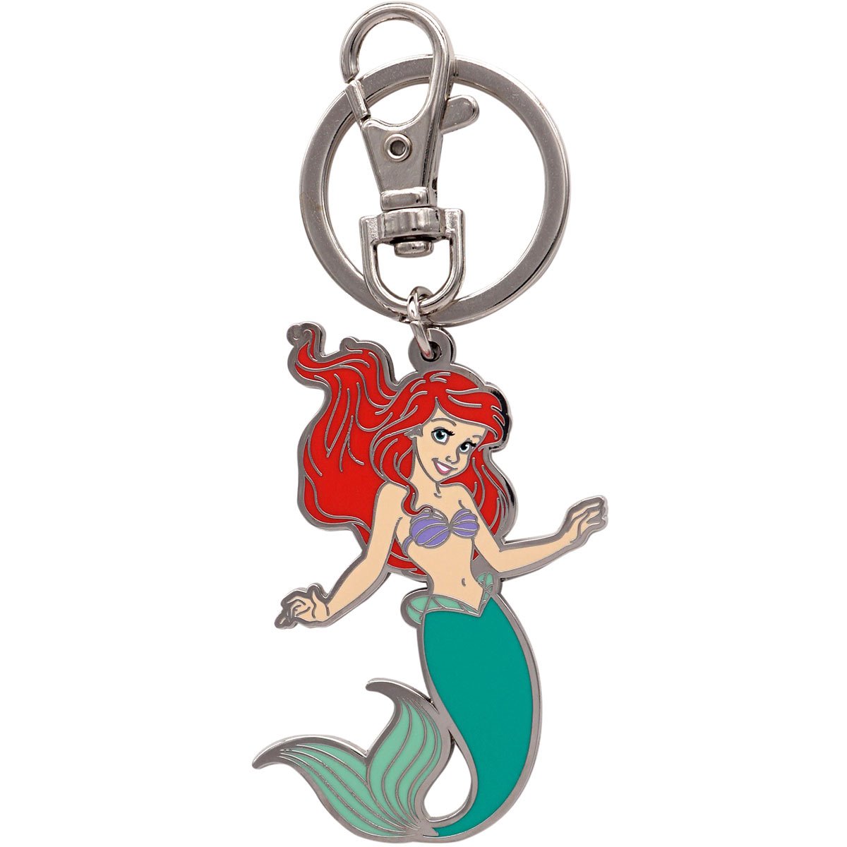 Ariel (The Little Mermaid) Disney Colored Enamel Keychain – Collector's ...