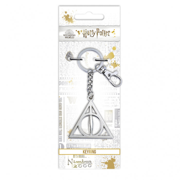 Deathly Hallows Pin Silver Plated England