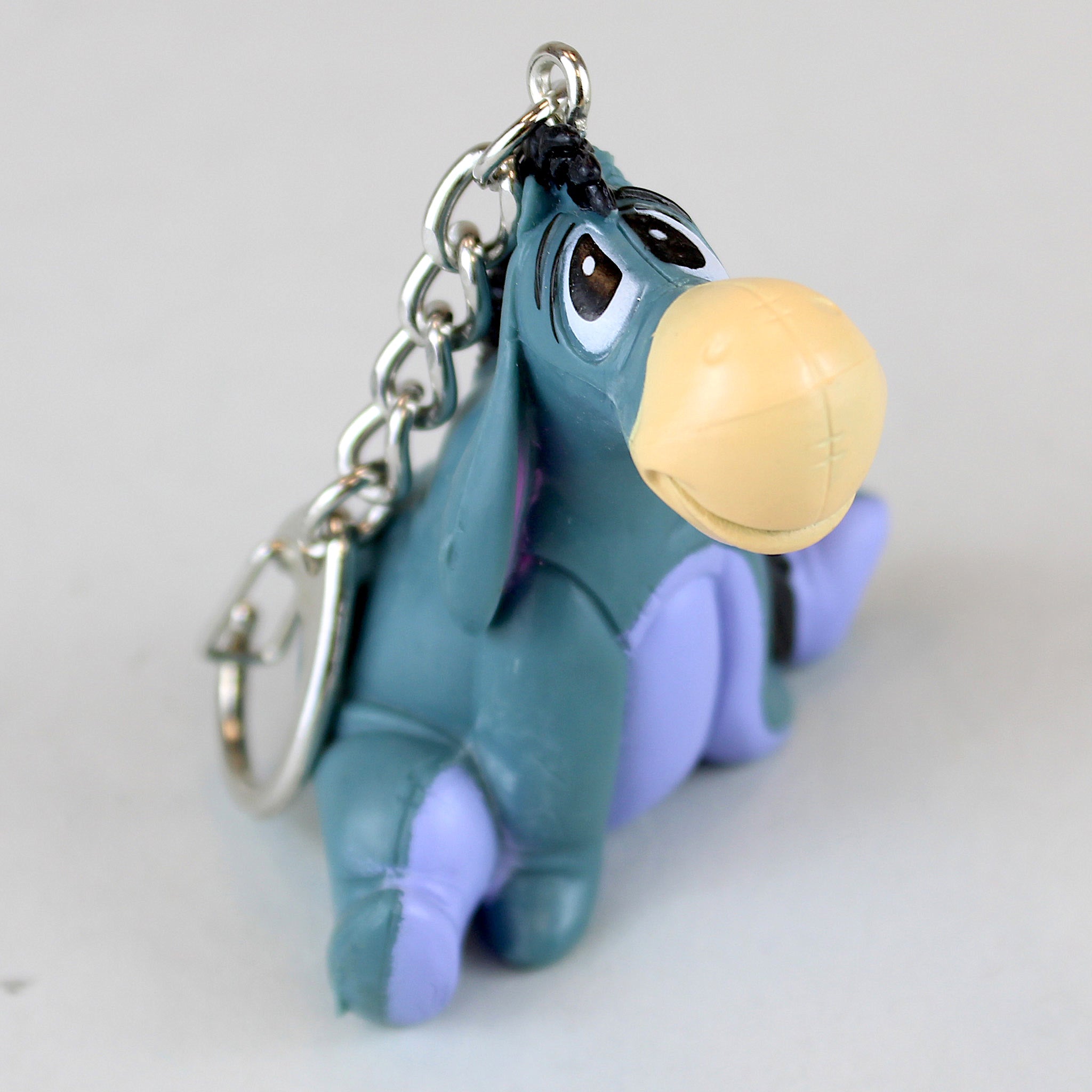 Eeyore (Winnie the Pooh) Disney 3D Sculpted Mini Figure Clip Keychain ...