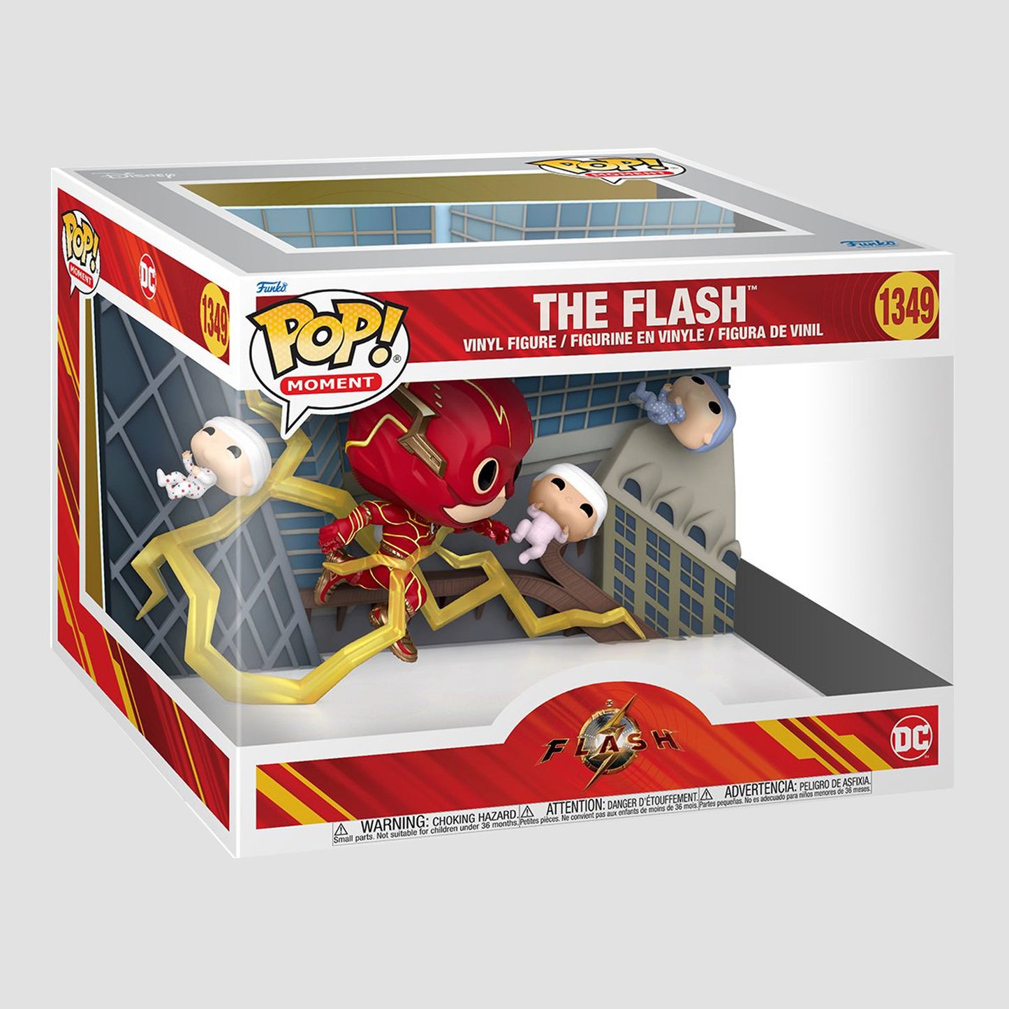 Load image into Gallery viewer, Flash &amp;amp; Baby Shower (The Flash) Funko Pop! Moment
