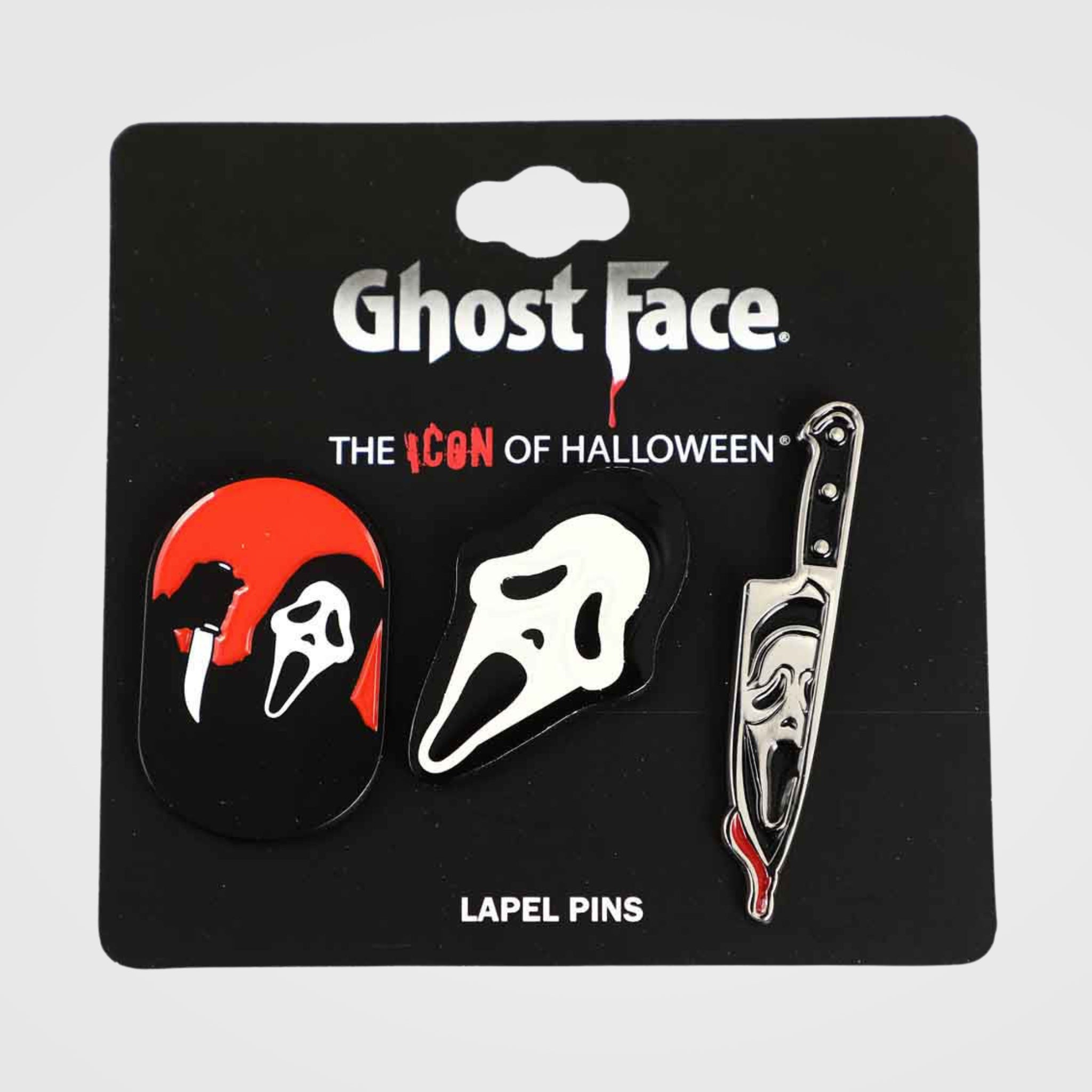 Ghostface Scream Enamel Pin Set Collectors Outpost 