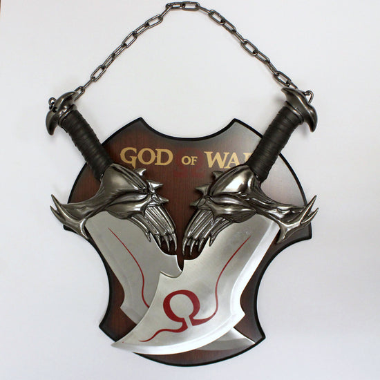 God of War Kratos's Blades Of Chaos , Kratos Metal Cosplay Weapon Prop