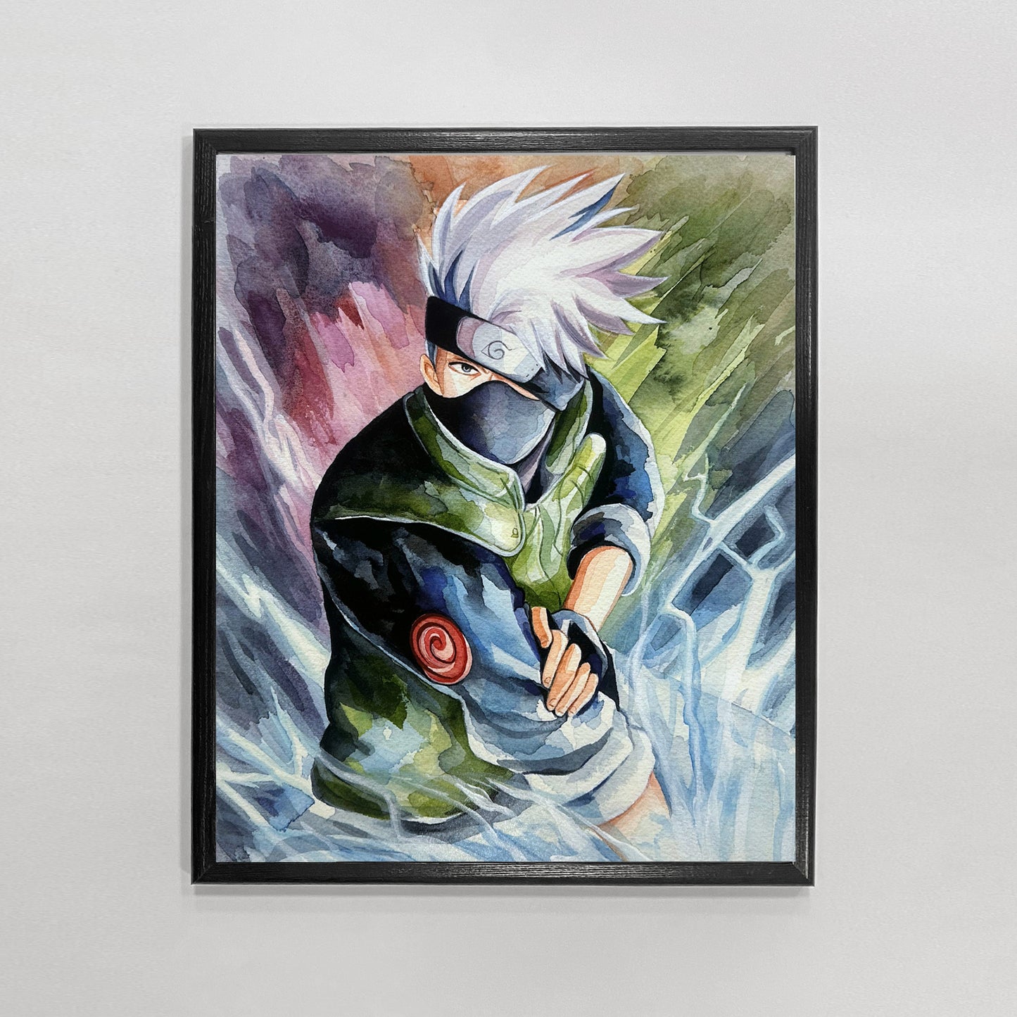 Quadro Kakashi Hatake com Paspatur