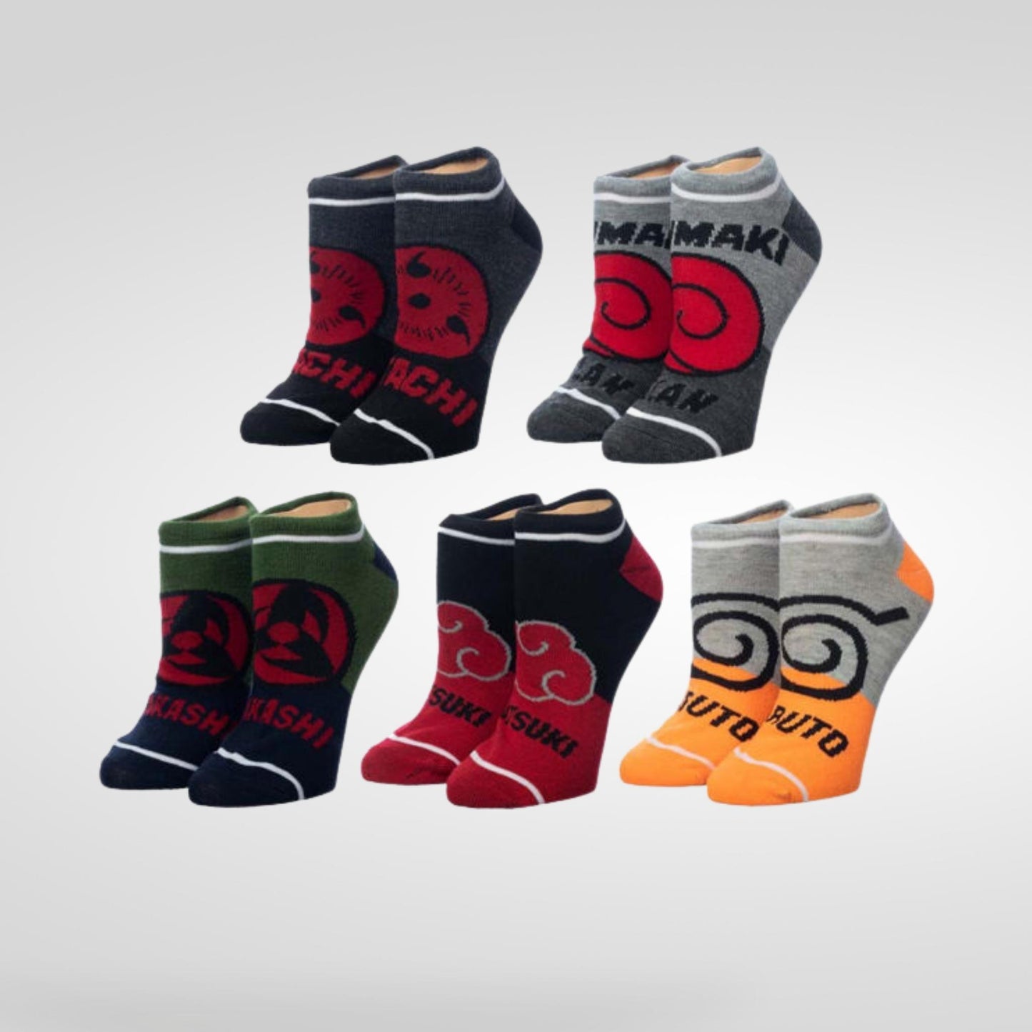 My Hero Academia 5 Pack Women's Ankle Socks