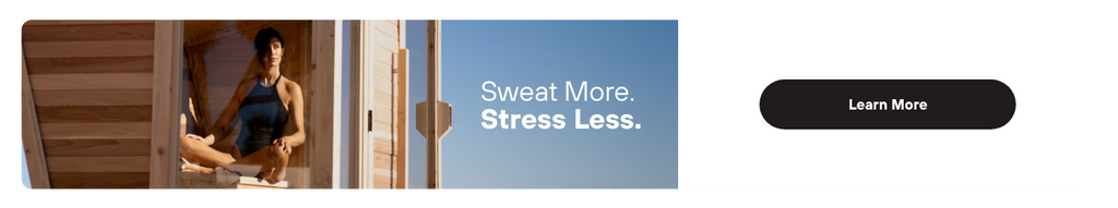 sweat more, stress less