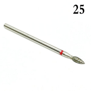Diamond Drill Bit Milling Manicure Cutter for Pedicure Electric Machine Device Tool Nail Art Burr Drill