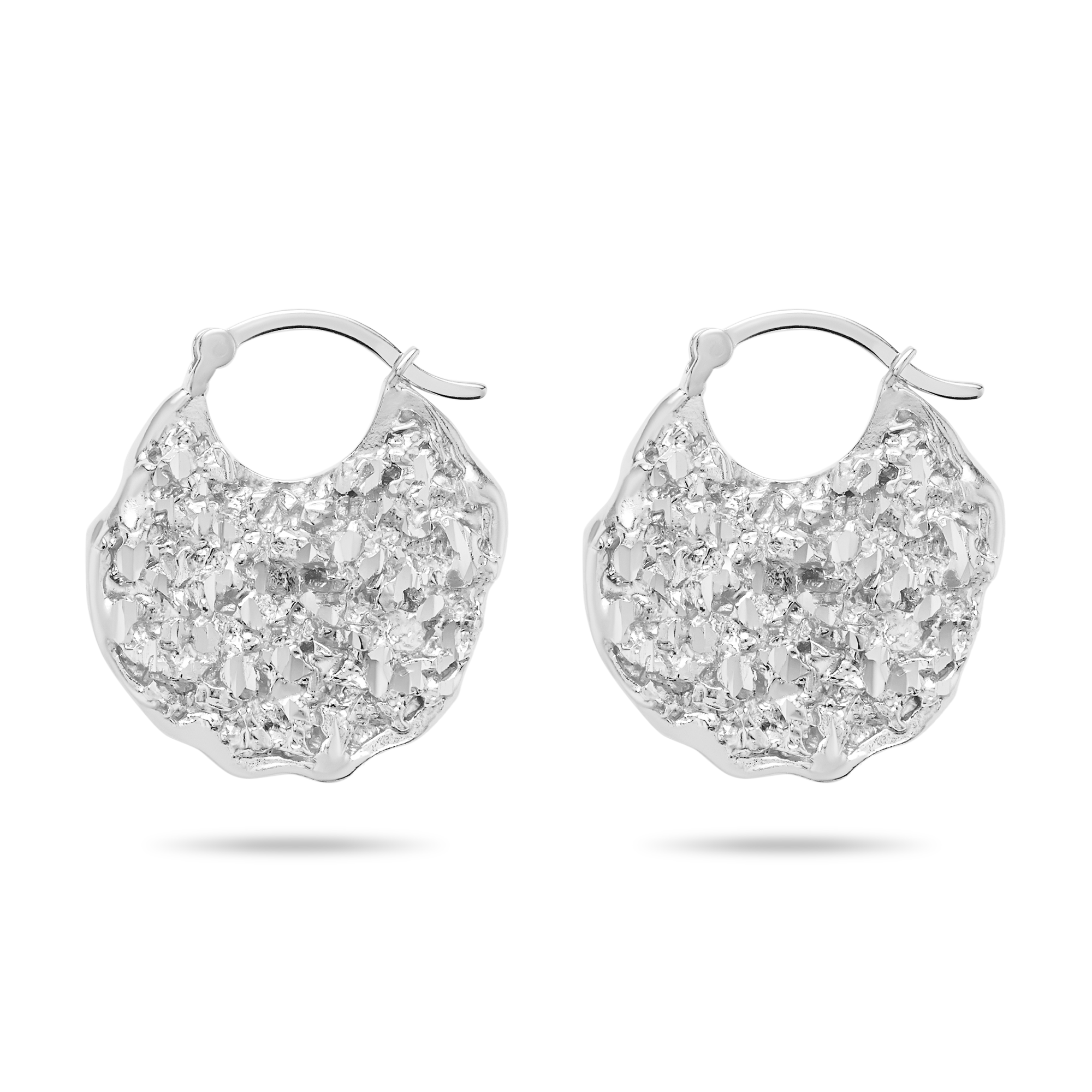 Veneda Carter | VC036 Heart Hoop Earrings