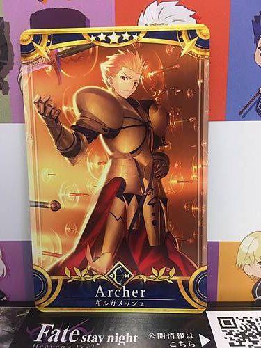 Gilgamesh Stage 3 Archer Star 5 Fgo Fate Grand Order Arcade Mint Card Japan Fe Wccf Card Game Shop