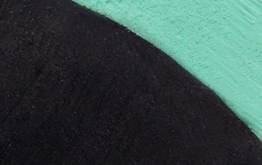 So iLL street lv in teal and black Climbing Shoe close up of rubber