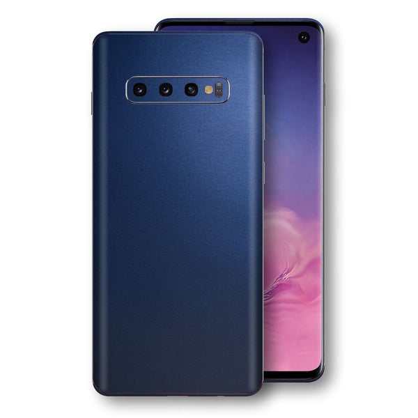 Samsung Galaxy S10 Black Camo Skin Wrap Decal Easyskinz