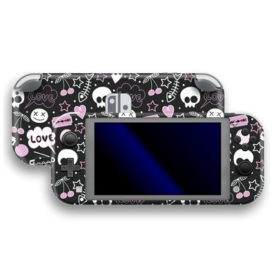 nintendo switch skins pink blue