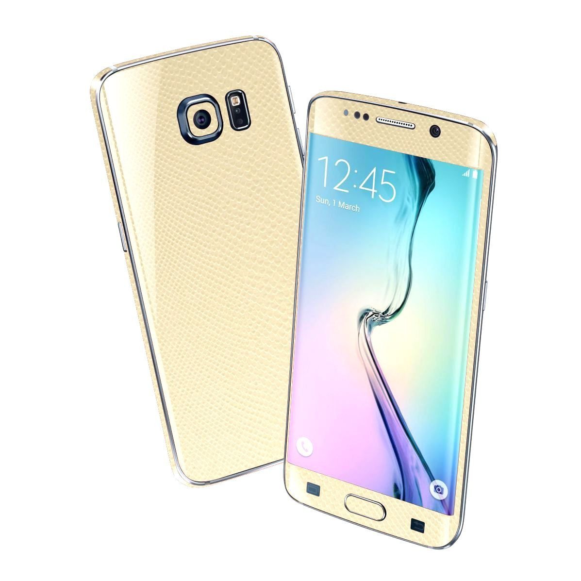 Samsung Galaxy S6 EDGE Beige MAMBA SNAKE Skin / Wrap / Decal – EasySkinz