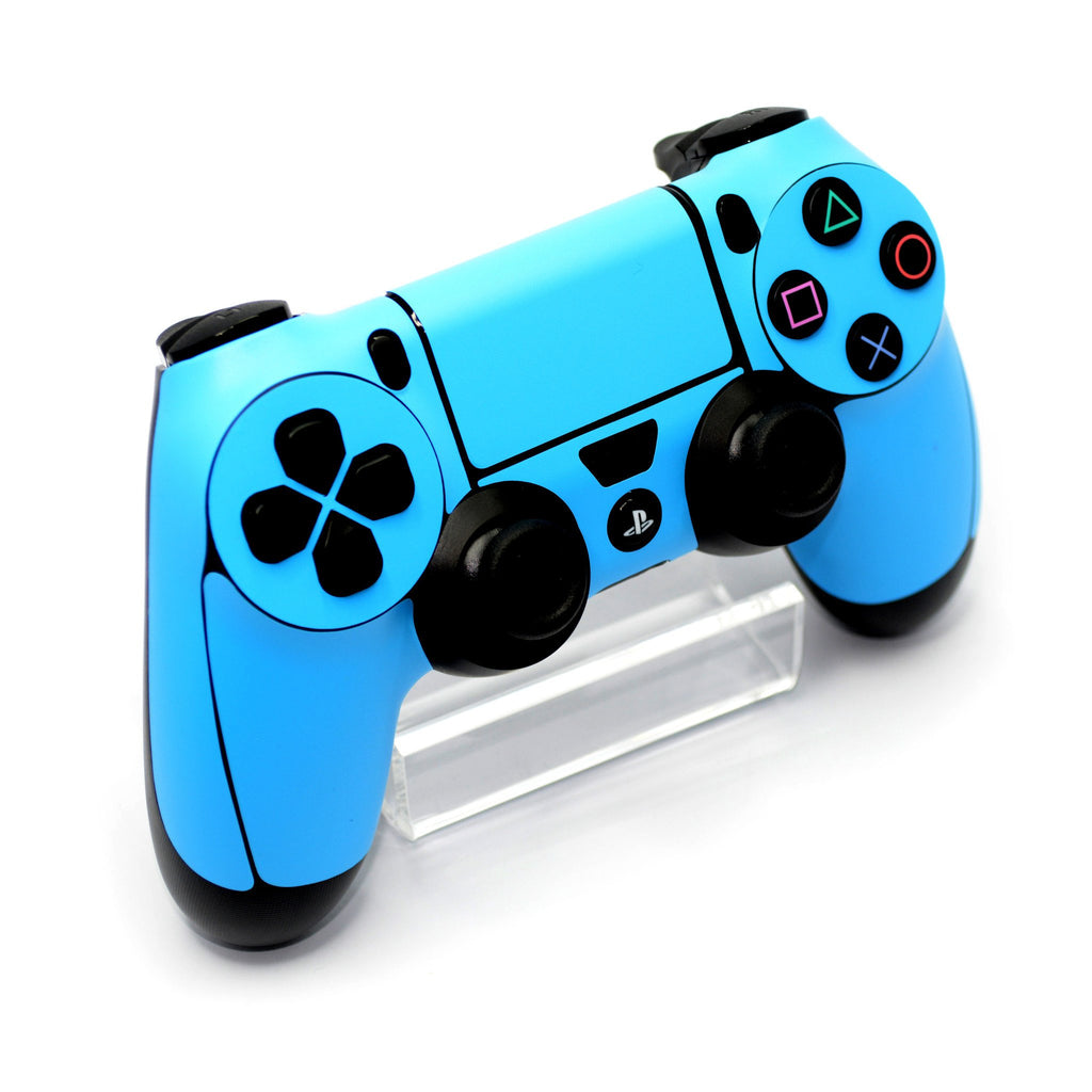 ps4 controller blue and black