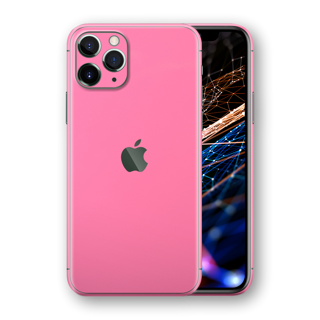 Iphone 11 Pro Max Glossy Hot Pink Skin Wrap Decal Easyskinz