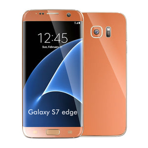 Samsung Galaxy S7 Edge Rose Gold Skin Wrap Decal Easyskinz