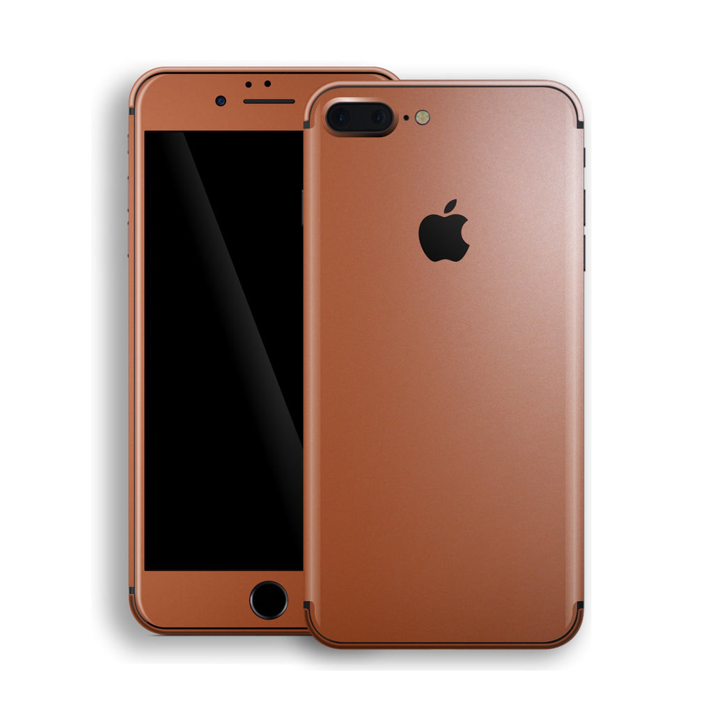 Iphone 8 Plus Rose Gold Matt Metallic Skin Easyskinz