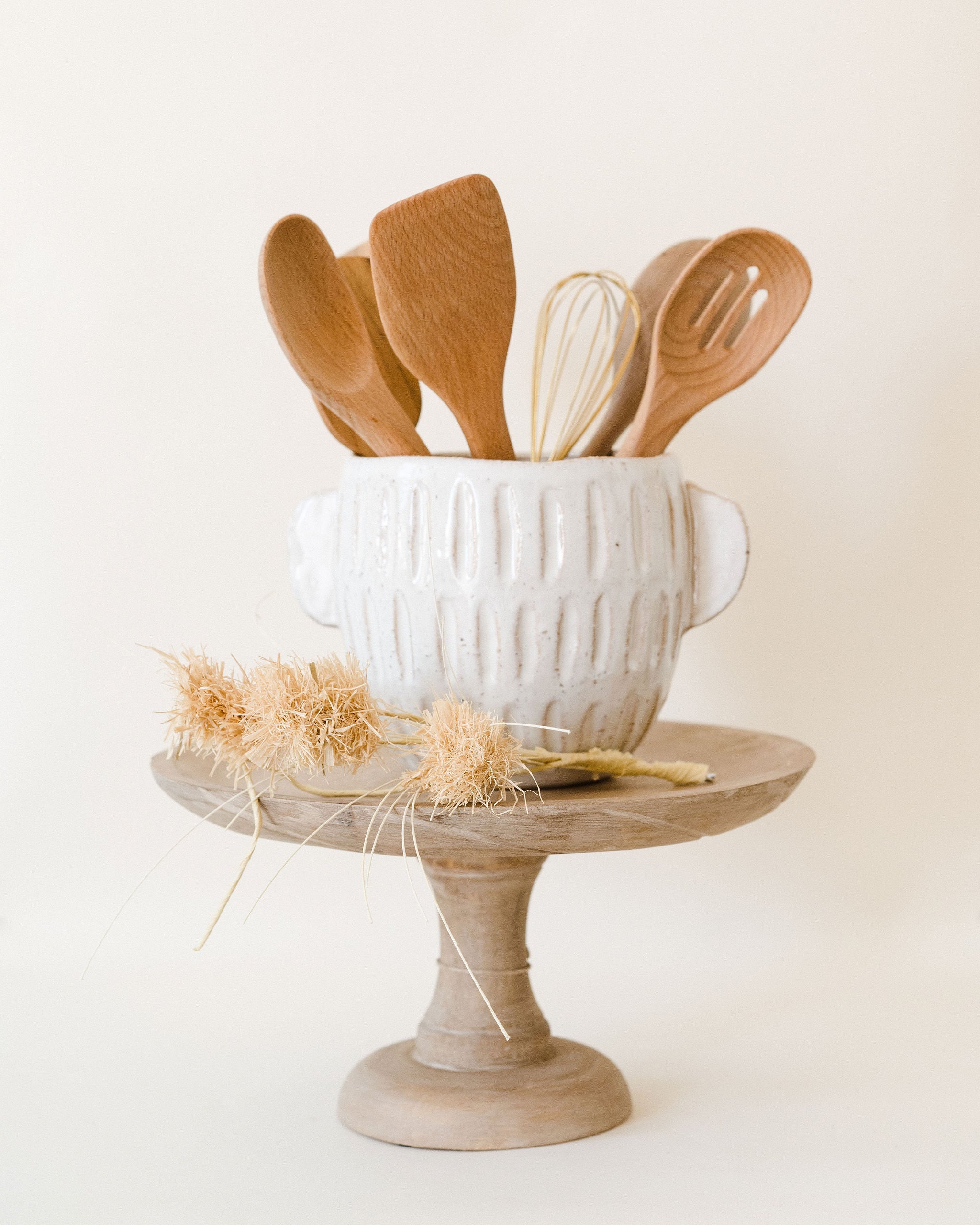 Living Cream Utensil Pot - Shop The Butler's Pantry