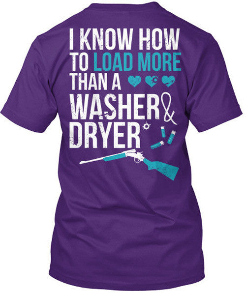 T-Shirt: Know How To Load More Than A Washer And Dryer - Cute n' Country