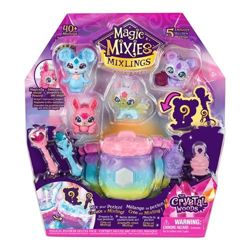 Magic Mixies Mixlings Magic Castle, Expanding Playset with Wand That  Reveals 5 Magic Moments, for Kids Aged 5 and Up