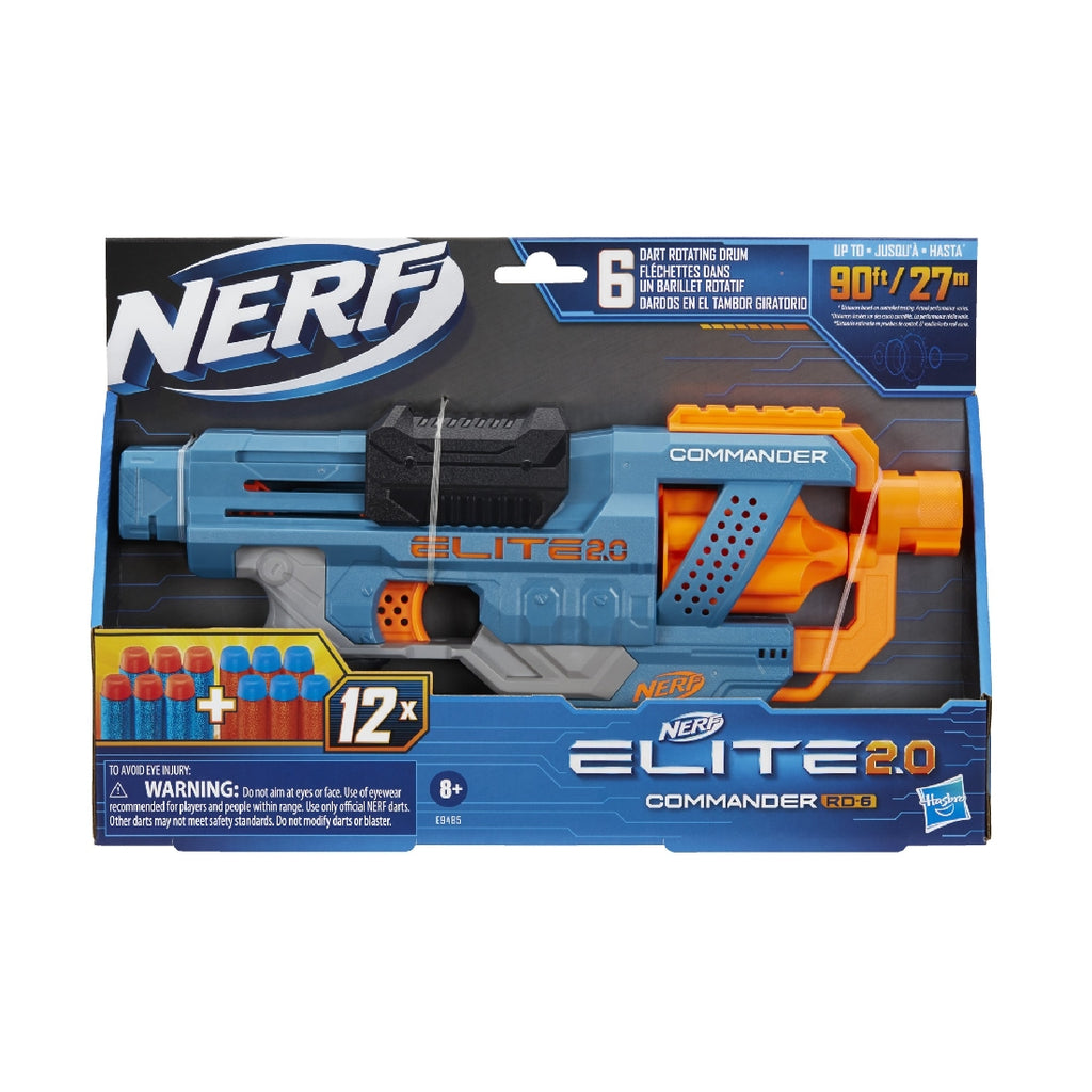 Nerf Elite 2.0 Flipshots Flip-8 Blaster, 8 Dart Barrels, Includes 8 Nerf  Darts