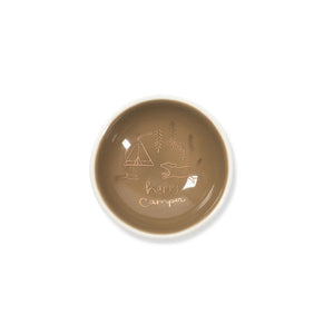 Dog Happy Camper Rd Trnkt Dish Tray - Bark & Beyond