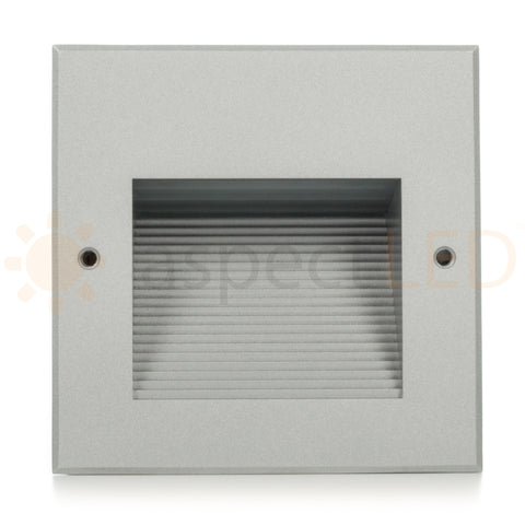 Square In-Wall Recessed LED Stair Step Light Indoor ...