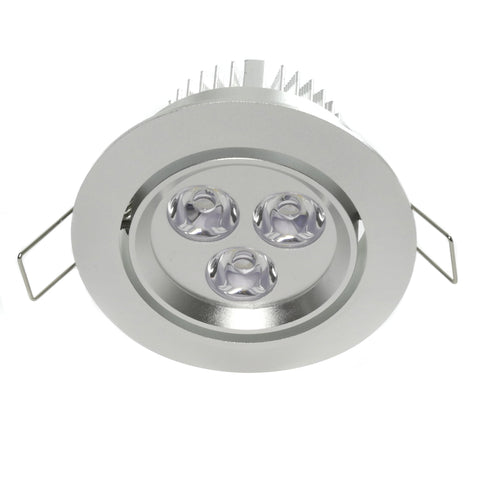 3 5 3 Watt Led Recessed Downlight With Adjustable Head Aspectled