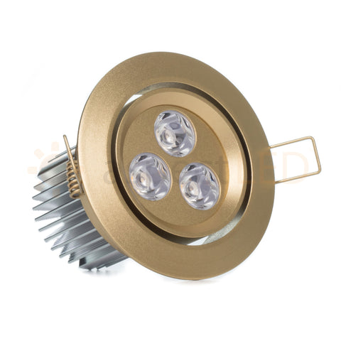 3 5 9 Watt Led Recessed Downlight With Gimbal Head Aspectled