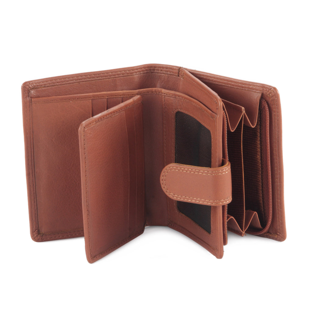 Small Clutch Wallet | Ladies Clutch in Tan Leather from Style n Craft ...