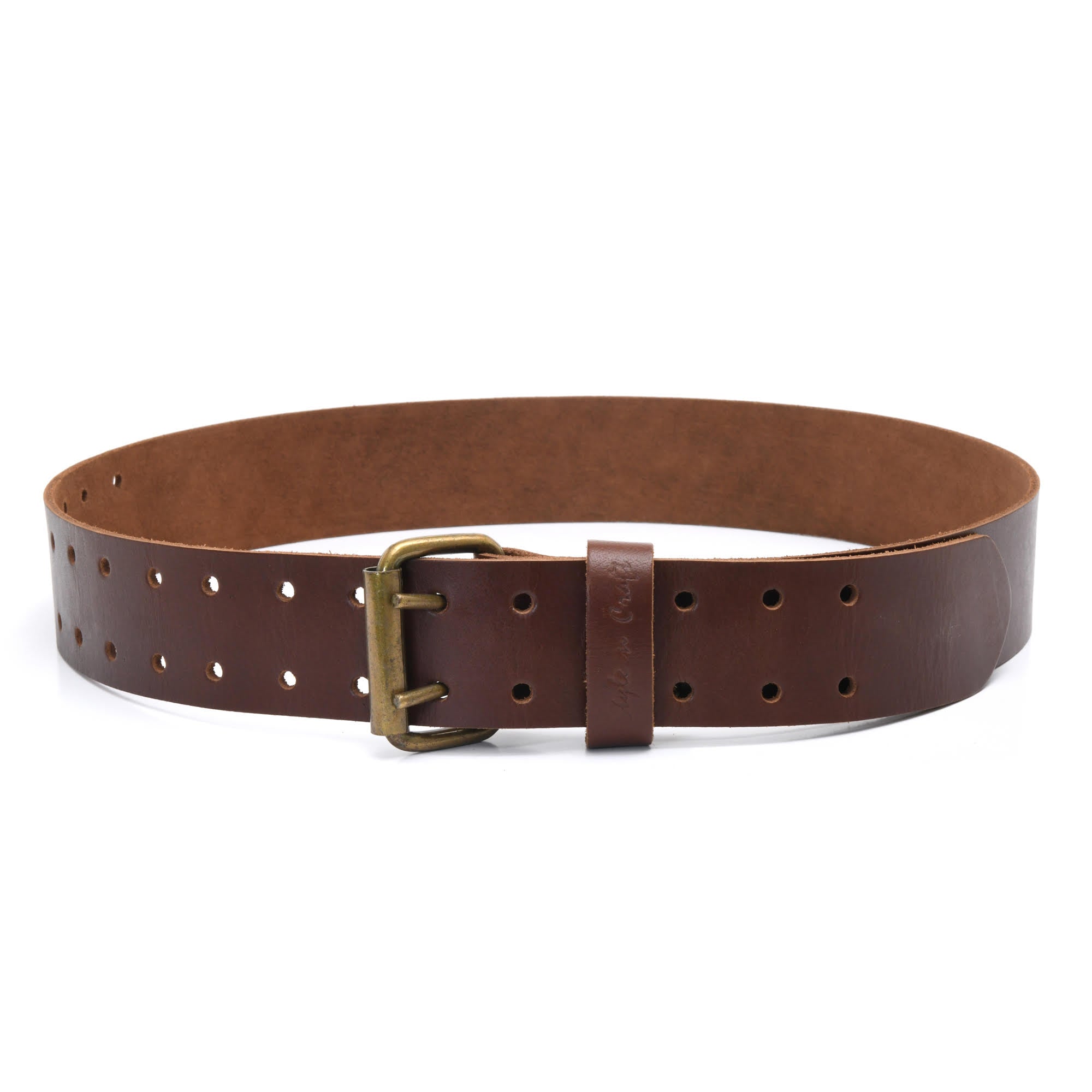 Leather Belt | 2 Inch Wide Work Belt in Top Grain Leather | Style n ...