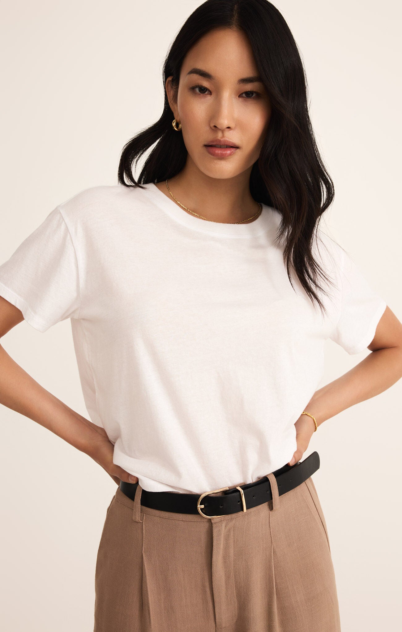 Go To Tee in White