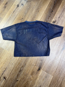 Vintage Cropped Penn State Mesh Tee (Cropped L)