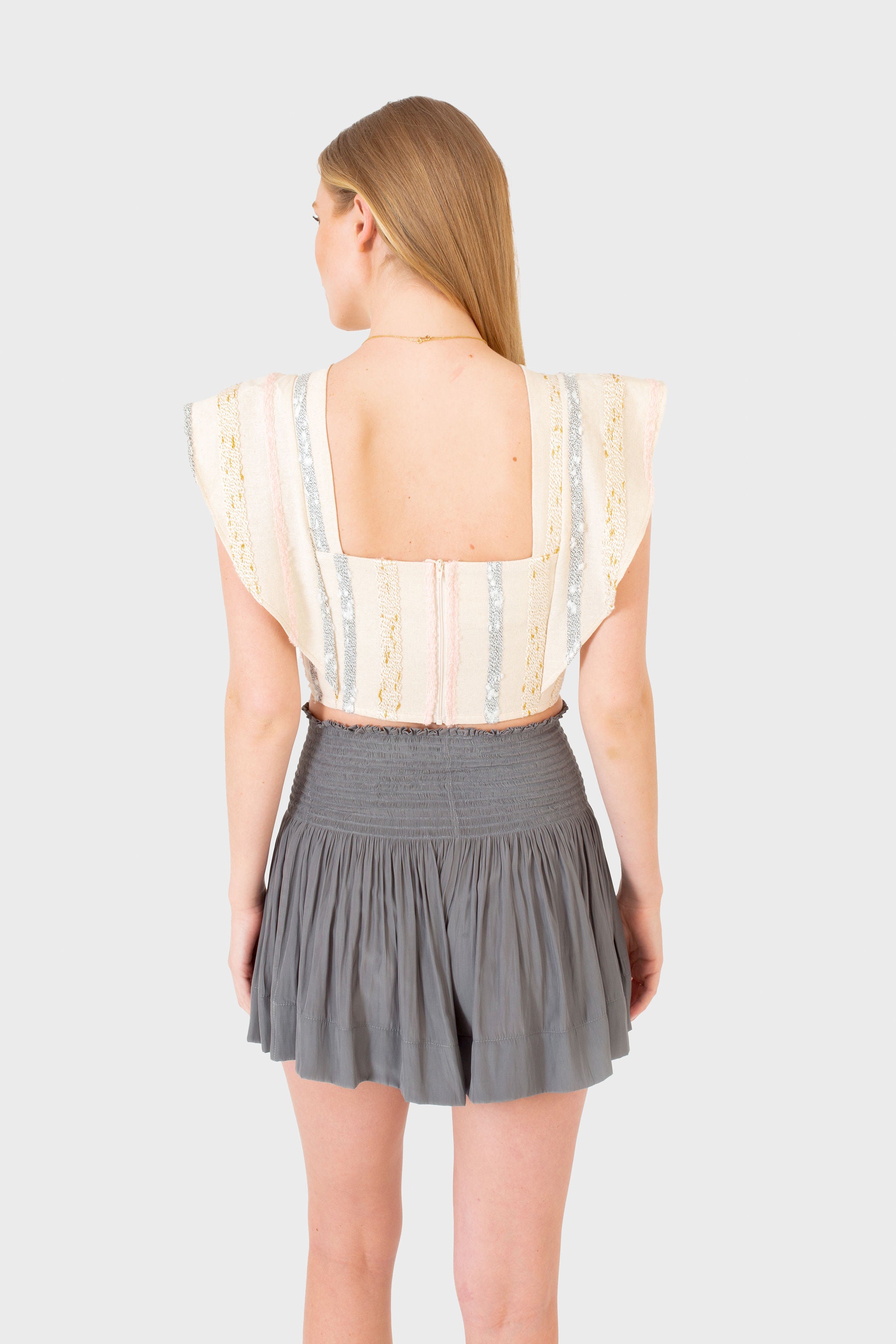 CECILIA TOP CABANA STRIPE