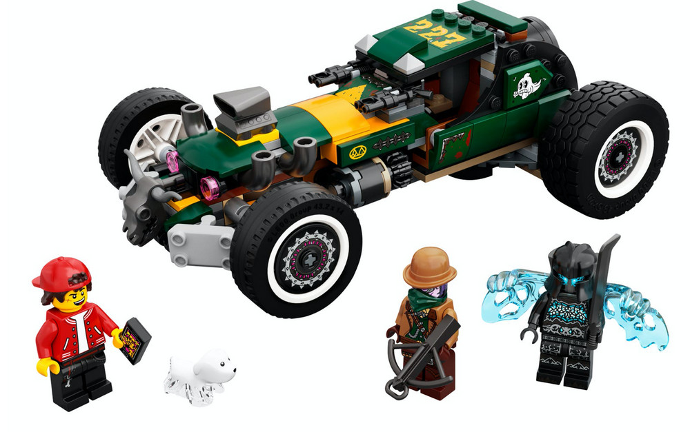 LEGO New Hidden Side Supernatural Race Car CFAX Santas