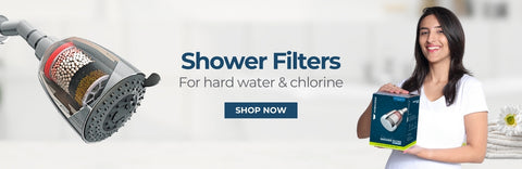 Multi flow shower filter
