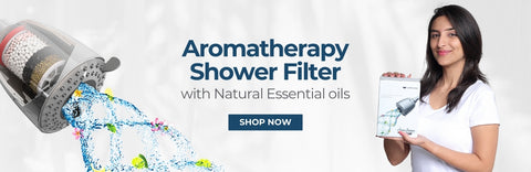 aromatherapy shower filter