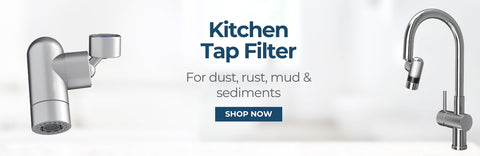 kitchen tap filter for dust, rust, mud and sediments