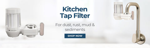 kitchen tap filter for dust, rust and sediments