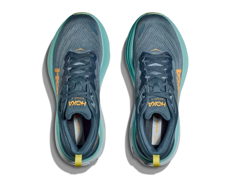 Hoka Bondi X Road Running Shoes - Men's, White/Evening Primrose, 12, D,  1113512-WEPR-12D — Mens Shoe Size: 12 US, Gender: Male, Age Group: Adults