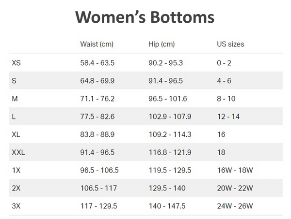 Under Armour Size Chart - The Athlete's Foot