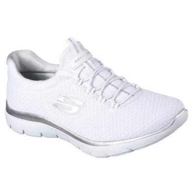 skechers silver shoes