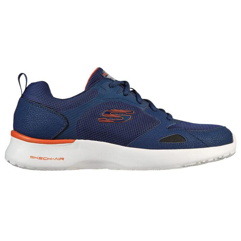 Skechers Men's Skech-Air Dynamight Athleisure Shoes - Navy/Orange– The  Athlete's Foot