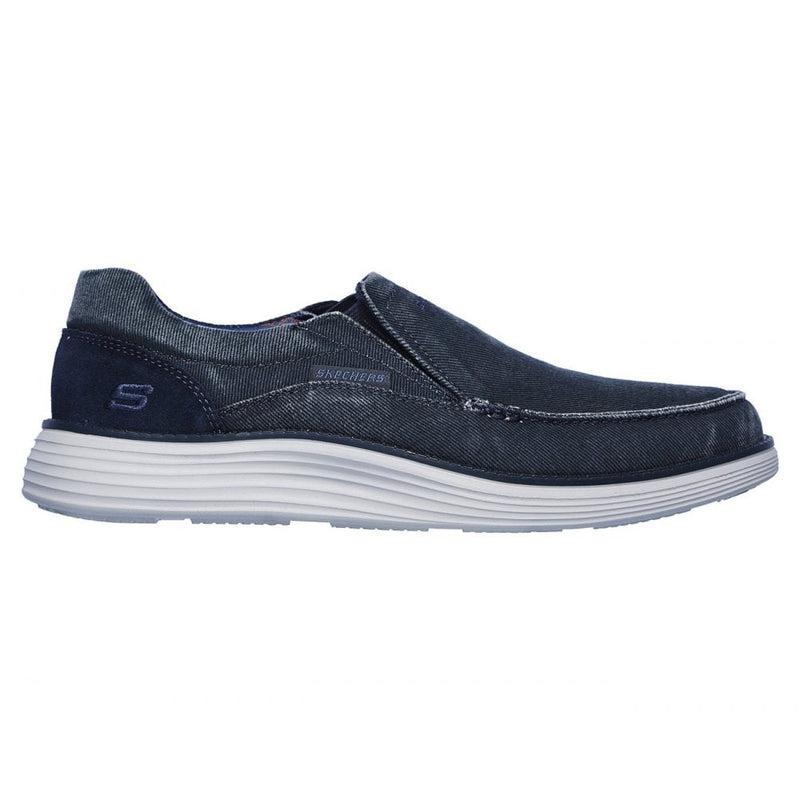 skechers mens shoes blue