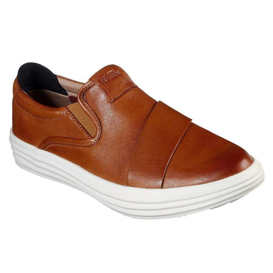 skechers cognac