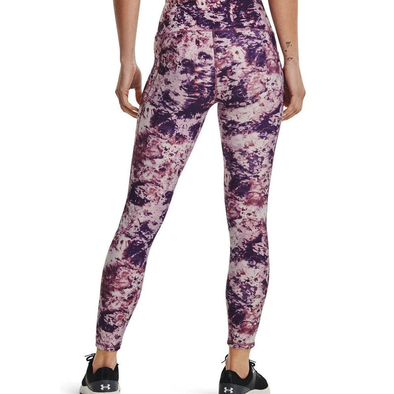  Under Armour Women's HeatGear Armour High Waisted Ankle Crop -  Ako Print, Level Purple (569)/Metallic Silver, XX-Large : Clothing, Shoes &  Jewelry