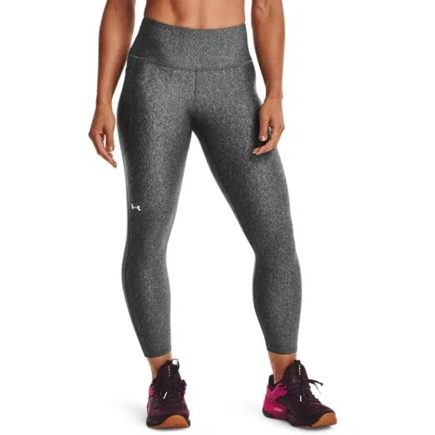 Under Armour BLACK/WHITE HeatGear Hi-Rise Capri Leggings, US Medium 