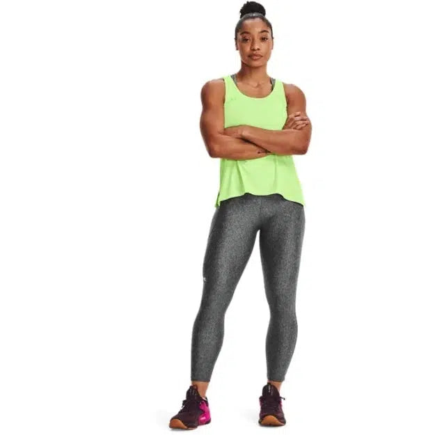 Women's HeatGear® Armour 6M Ankle Leg Solid - Black - The Athlete's Foot