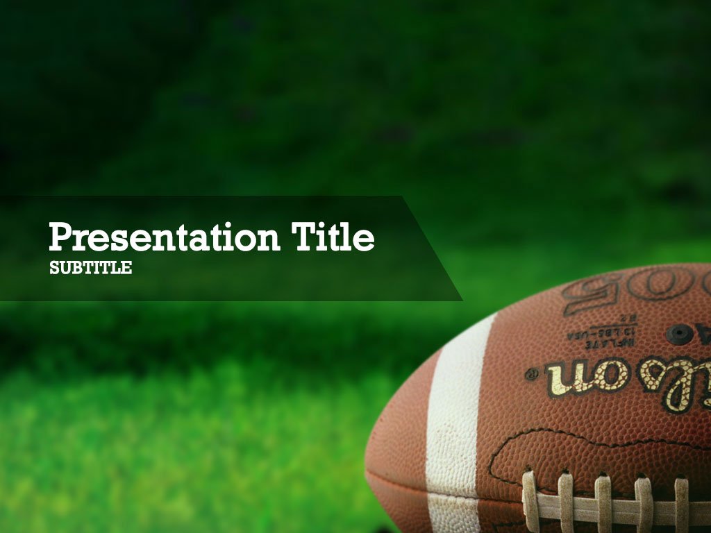 Free sports Powerpoint templates and Google Slides themes