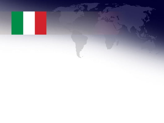 Free flag of Italy Powerpoint template and Google Slides theme